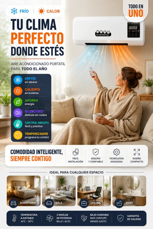Aire Acondicionado 2 En 1 ITPOWER™ Pro 2026